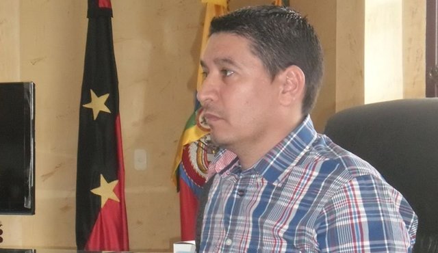 Jairo Pinzón, alcalde de San Calixto. Archivo