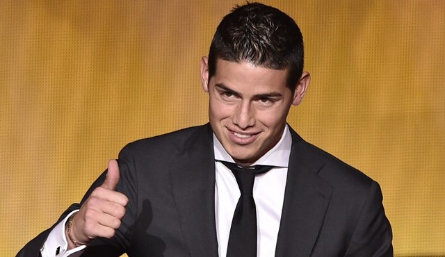 James Rodríguez estaría interesado en comprar el Real Santander. Archivo