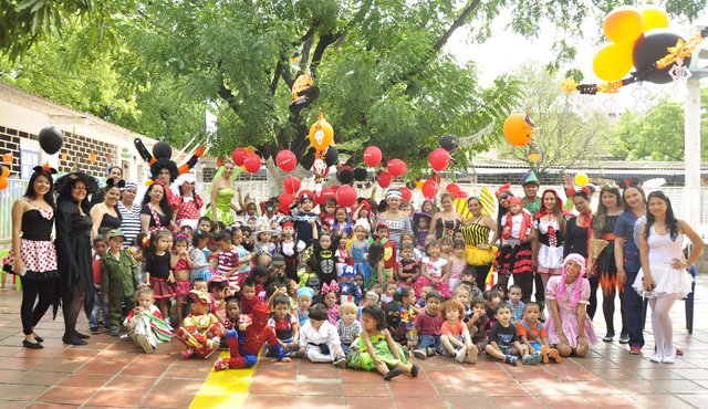 Niños de la corporación Espíritu Santo del Instituto Colombiano de Bienestar Familiar. Alfredo Estévez