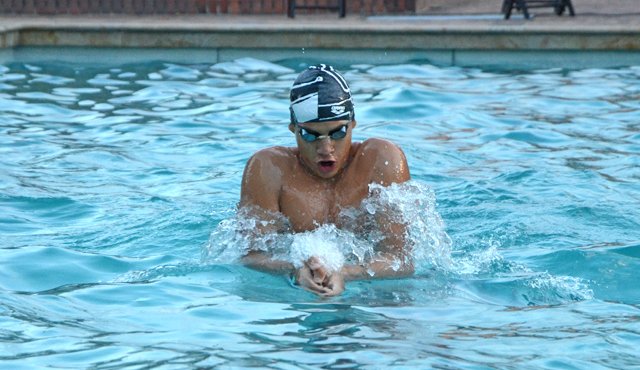 Diego Molinares es otro de los nuevos baluartes de la natación en proceso de formación que se estrena en los XX Juegos Nacionales 2015. Archivo