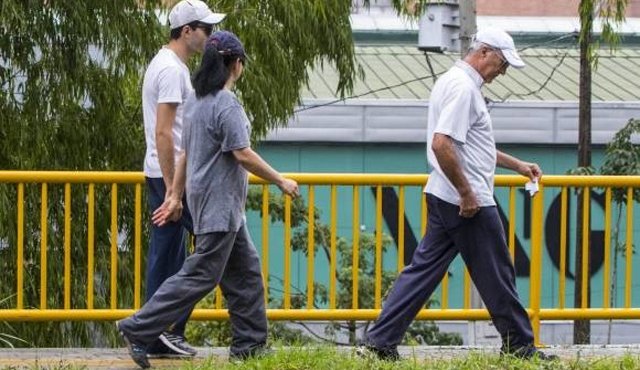 Caminatas saludables. Colprensa