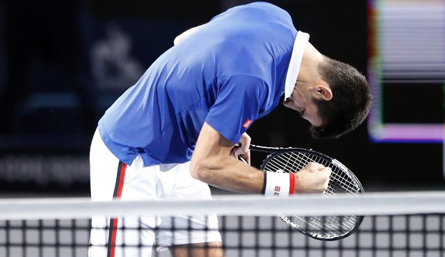 Novak Djokovic. AP