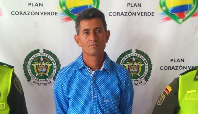 Ríos fue capturado en un restaurante ubicado cerca de la plaza de mercado de Ocaña. Suministrada