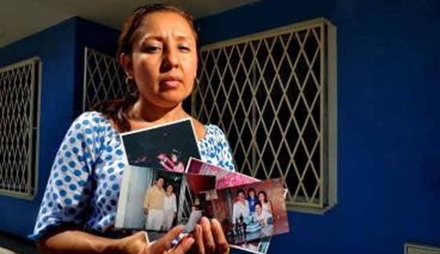 Luz Farid Celis, esposa de Harold Carrillo, condenado a muerte en China. Colprensa