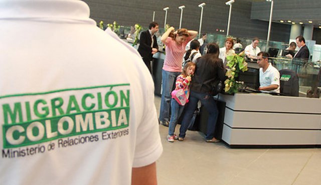 Migración Colombia. Colprensa