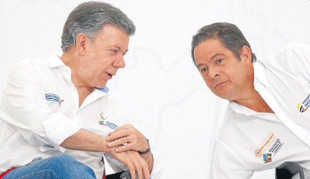 Así fueron vistos Juan Manuel Santos y Germán Vargas Lleras reunidos en medio del balance nuevo Sistema General de Regalías. Colprensa