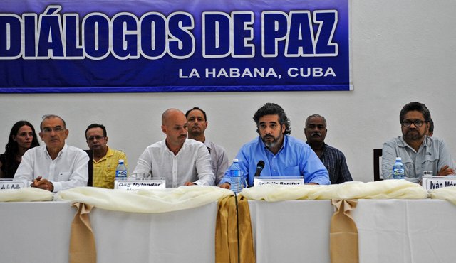Los diálogos de paz entre el Gobierno Nacional y las Farc se están desarrollando desde el 2012. Archivo