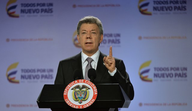 Juan Manuel Santos, presidente de Colombia. Archivo
