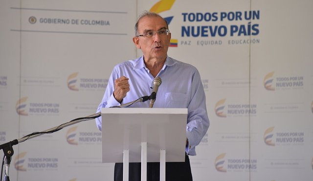 Humerto de la Calle, jefe negociador del Gobierno. Colprensa