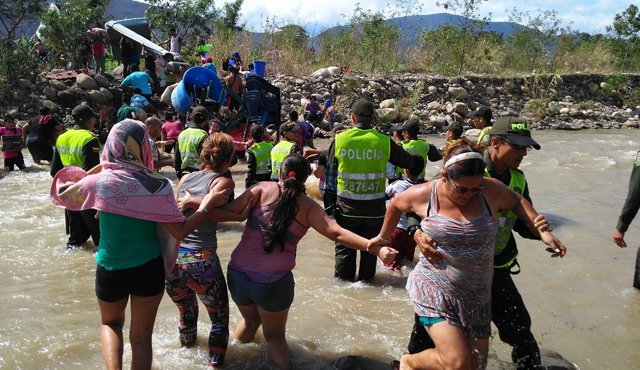 Situación en la frontera. Archivo