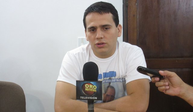José Ricardo Ayala Gómez, hijo de Emilio Ayala. Johan García