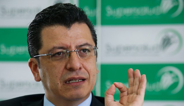 Norman Julio Muñoz, superintendente Nacional de Salud. Colprensa
