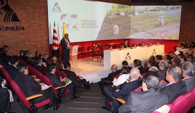 Congreso Nacional Cafetero en Bogotá. Cortesía