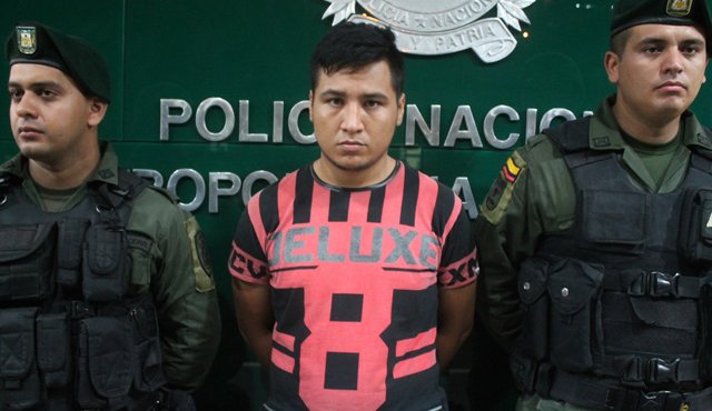 Jonathan Alexander Sierra Camacho, de 24 años, fue dejado a disposición de la Unidad de Reacción Inmediata de la Fiscalía. Policía