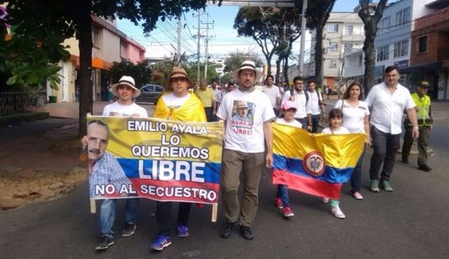 Hermanos Ayala llegando a Bucaramanga. Cortesía