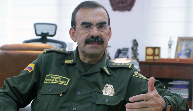 Rodolfo Palomino, director de la Policía Nacional. Colprensa