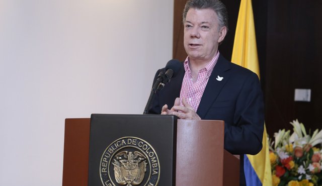 El presidente Juan Manuel Santos se reunió la semana pasada con los nuevos alcaldes y gobernadores y les pidió trabajar en sincronía con el Gobierno Nacional. Cortesía