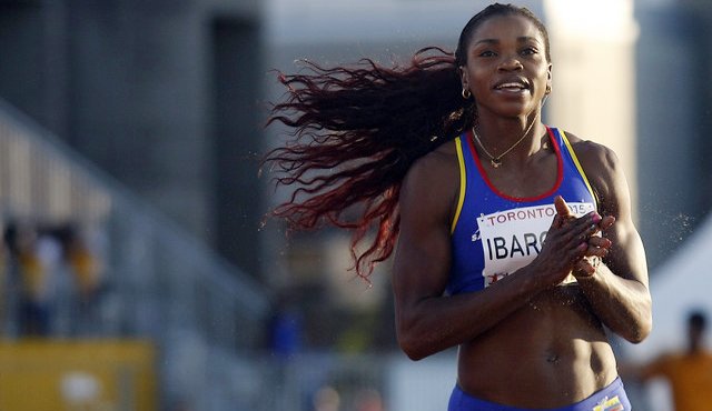 caterine Ibargüen, deportista colombiana. Colprensa