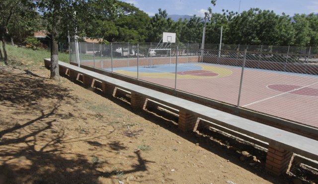 Parque conocido como El Cacique. Cortesía