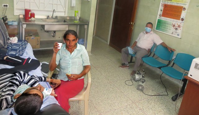 El servicio de urgencias pediátricas está registrando un aumento dramático en las consultas por Infecciones Respiratorias Agudas. Daicy Echeverri