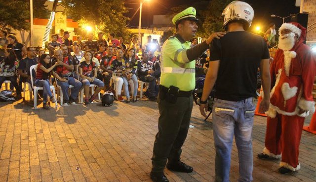 Autoridades lanzaron la estrategia de seguridad vial para las fiestas de diciembre. Suministrada