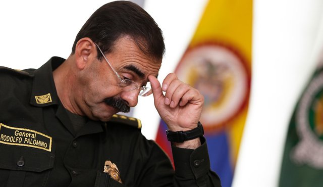 El general Rodolfo Palomino seria llamado como testigo en el caso de chuzadas a periodistas. Colprensa