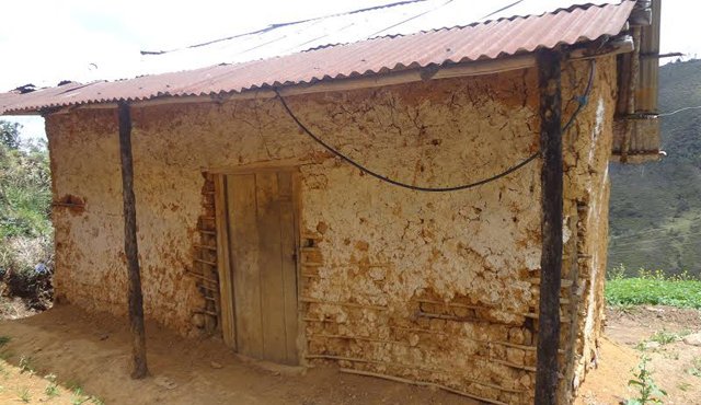 La mayoría de las personas que habitan en el sector rural de Pamplona viven en condiciones deplorables. Cortesía