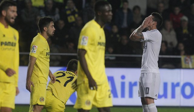 James Rodríguez no pudo anotar en el juego. AFP