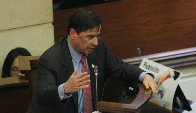 Juan Fernando Cristo, ministro del Interior. Colprensa