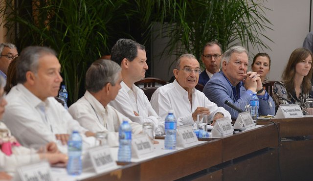 Proceso de paz. Colprensa