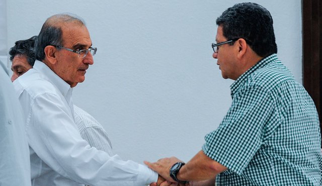 El acuerdo incluye una jurisdicción especial para los responsables de delitos graves. Archivo