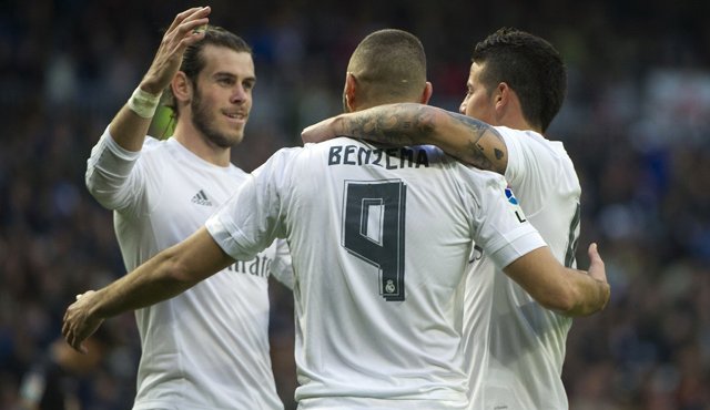 Gareth Bale marcó cuatro de los diez goles. AFP