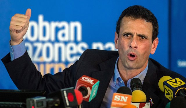 Henrique Capriles. Archivo