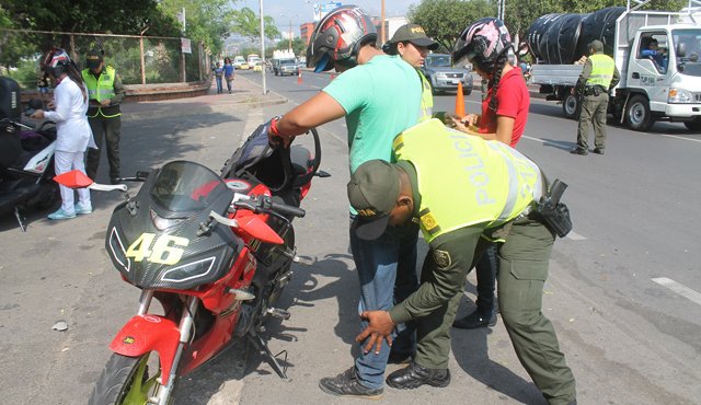 La Policía fortalece la vigilancia para evitar casos de hurtos. Cortesía