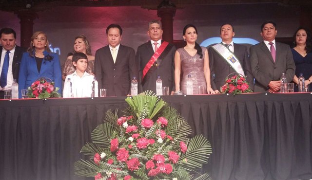 William Villamizar recibe el cargo de gobernador. Daicy Echeverri