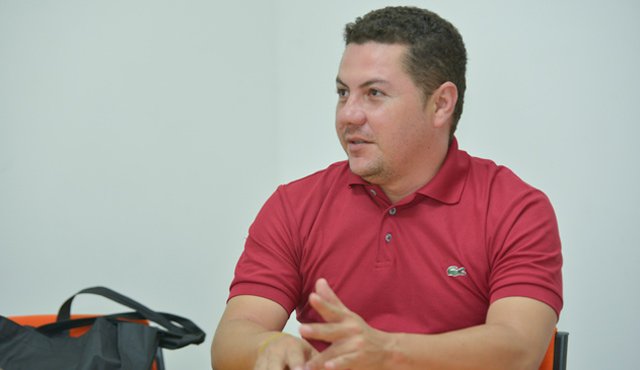 Rigoberto Ortegón, cineasta cucuteño. Juan Pablo Bayona
