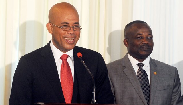 Michel Martelly, presidente de Haití. Archivo