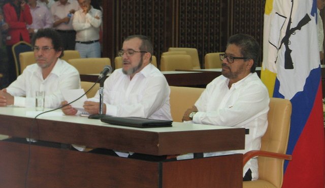 Diálogos de paz en La Habana, Cuba. Colprensa