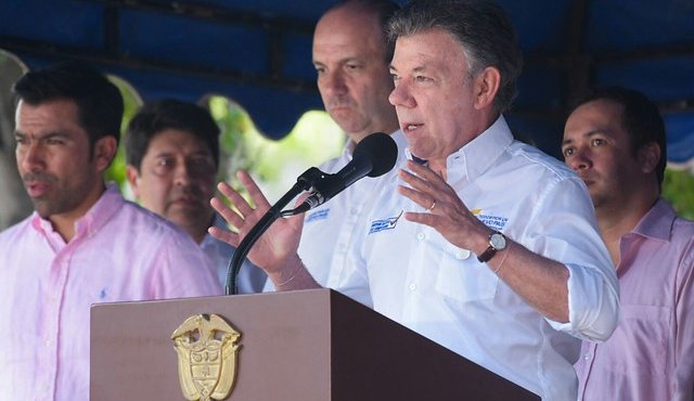 Juan Manuel Santos, presidente de Colombia. Colprensa