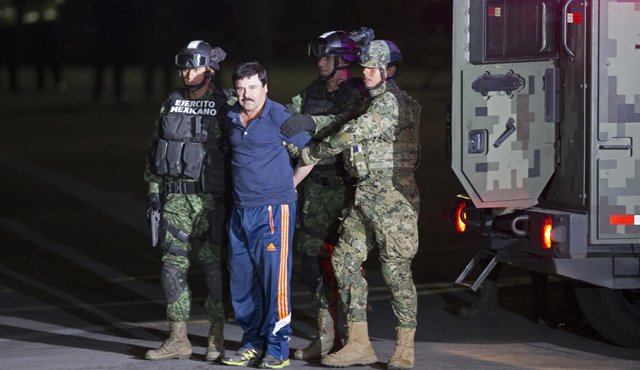 Recaptura de 'El Chapo'. AP