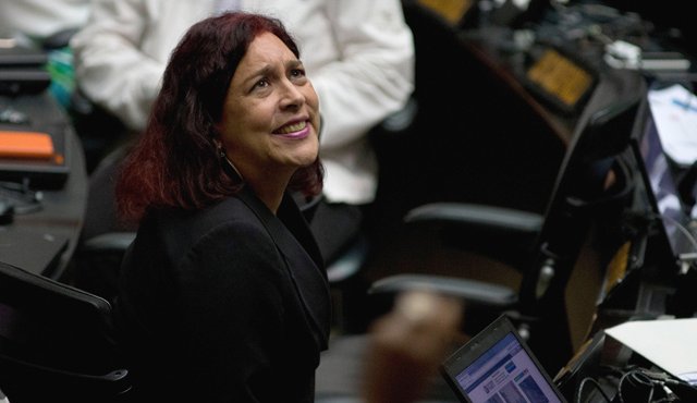 Tamara Adrián, primera diputada transexual de Venezuela. AP