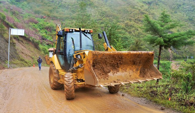 La vía Presidente - Pamplona permanecerá cerrada las 24 horas. Archivo