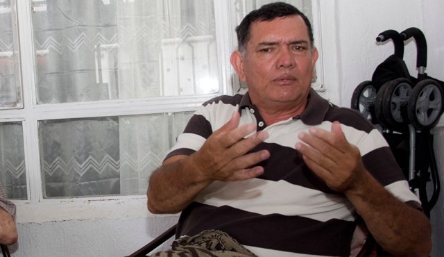 Iván Bustos Sosa es uno de los miles de colombianos que regresaron durante la crisis fronteriza con Venezuela, en agosto de 2014. Archivo