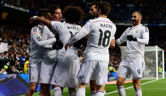 Los ingresos del club madrileño en 2014-15 fueron por 577 millones de euros (628 millones de dólares). Archivo
