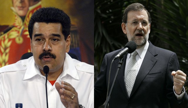 Nicolás Maduro acusó a Rajoy de "colonialista" y "racista". Archivo