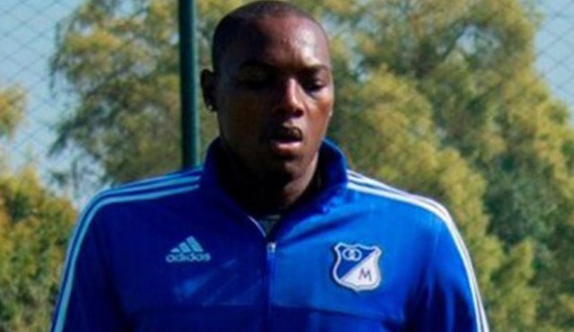 Yilmar Angulo, jugador de Millonarios. Tomada de Internet