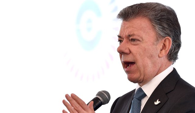Juan Manuel Santos habló de la opción de sacar a las Farc de la lista de terroristas AFP