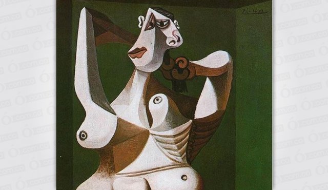 Cuadro "Mujer peinándose" (1940). Internet