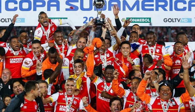 El equipo colombiano es el vigente campeón de la Copa Suramericana. Colprensa