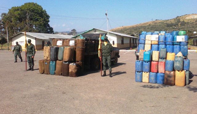 El operativo fue hecho en el sector La Honda, del municipio Rafael Urdaneta, hacia la frontera suroeste del Táchira con la república de Colombia. Eilyn Cardozo
